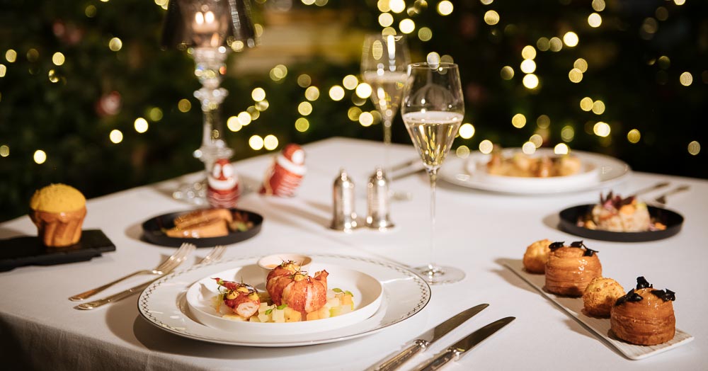 10 Menus de Noël de chefs étoilés à déguster à la maison